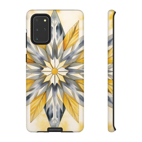 Sunshine Bloom Mosaic - Impact Resistant Phone Case Samsung Galaxy S20+ Matte
